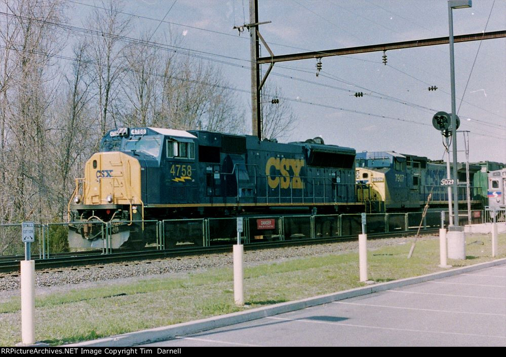 CSX 4758, 7907 on K277